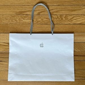 NEW !  Updated 2024 Apple Shopping Bag 16”x11.5” x 3.5”